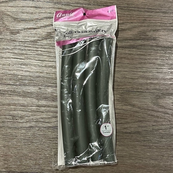𝅺[ANNIE] Soft Twist Rollers 1” x 4 pieces - Picture 1 of 5